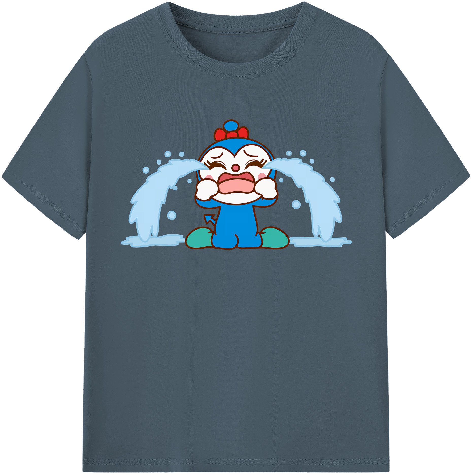 （画像用） アンパンマン Anpanman 綿100％半袖Tシャツ（フロントプリント）